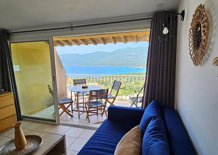 Chalereux T2 Vue Et Piscine Alba Rossa * Serra di Ferro