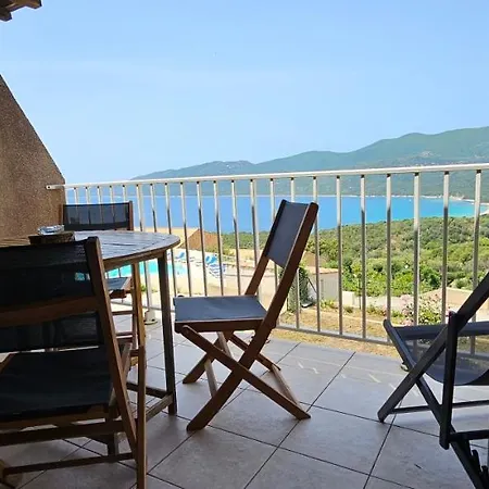 Apartment Chalereux T2 Vue Et Piscine Alba Rossa