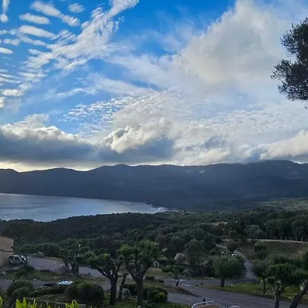 Chalereux T2 Vue Et Piscine Alba Rossa Apartmán *