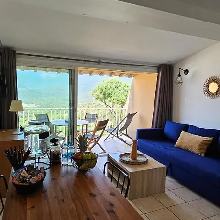 Chalereux T2 Vue Et Piscine Alba Rossa Apartament *