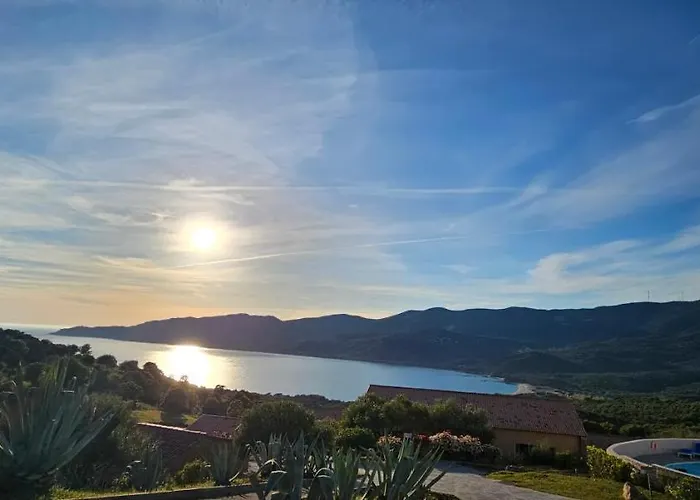 Lejlighed Chalereux T2 Vue Et Piscine Alba Rossa Serra-di-Ferro (Corsica)